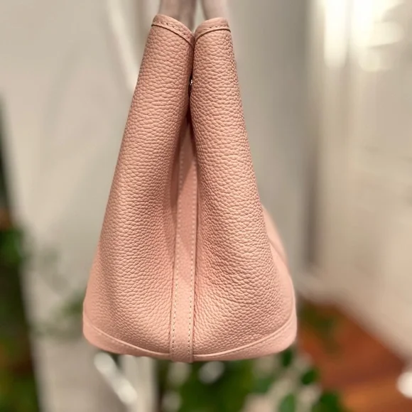 Pink 36CM Togo leather Top handle Graden Party genius leather Satchel bag - Picture 3 of 15